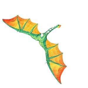 Dragon Wings Costume 55” Wearable Green Dinosaur Adventure Planet